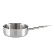 Straight frying pan stainless steel Ø 32 cm 10.5 cm 8.4 L Qualiplus Pro.cooker