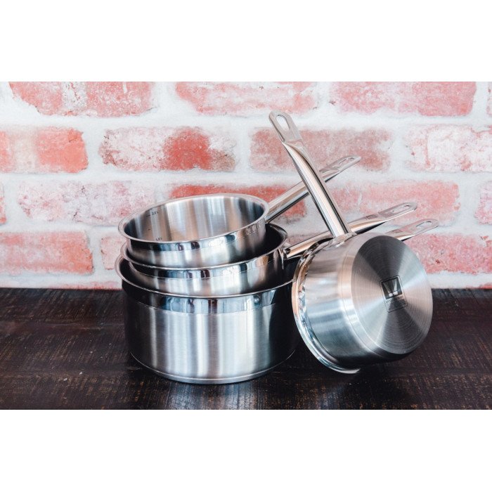 Pan stainless steel Ø 12 cm 7 cm 0.7 L Qualiplus Pro.cooker