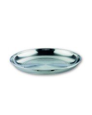 Seafood platter round grey stainless steel Ø 42 cm Lacor