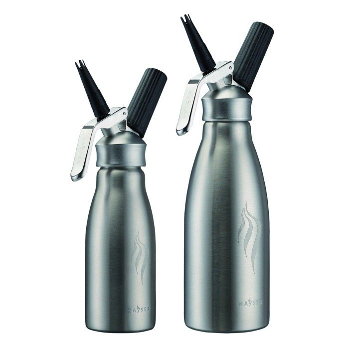 Chantilly siphon stainless steel 1 L Ø 10.5 cm 33.7 cm Pro.cooker