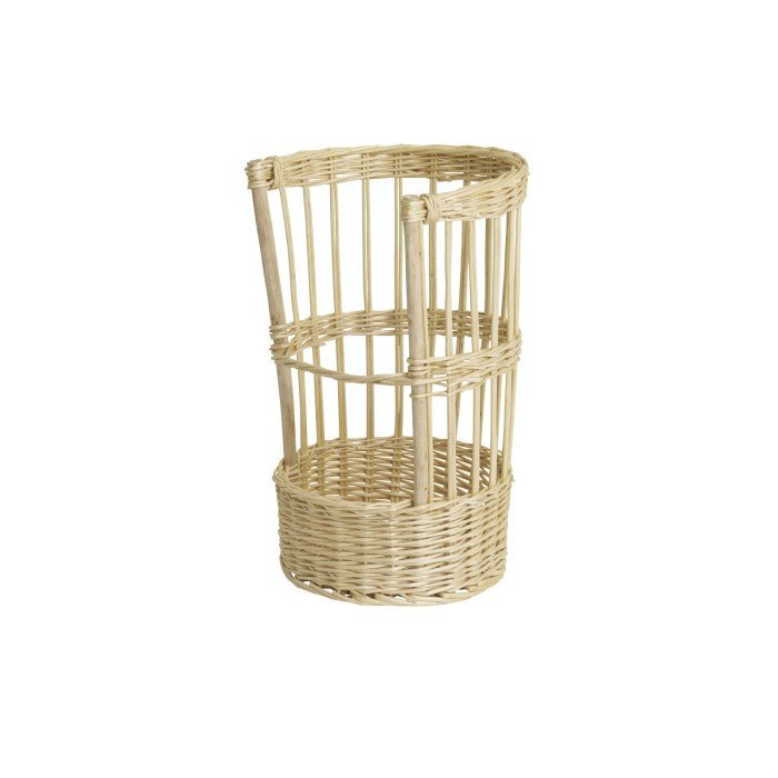 French bread basket rectangular beige wicker 31 cm Pro.mundi