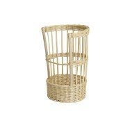 French bread basket rectangular beige wicker 31 cm Pro.mundi