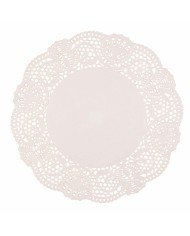 Doily round white Ø 15 cm (250 units)