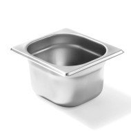 CONTAINER GN 1/6-200 RECTANGULAR 3.4L THICK. 0.8MM STAINLESS STEEL QUALIPLUS PRO.COOKER