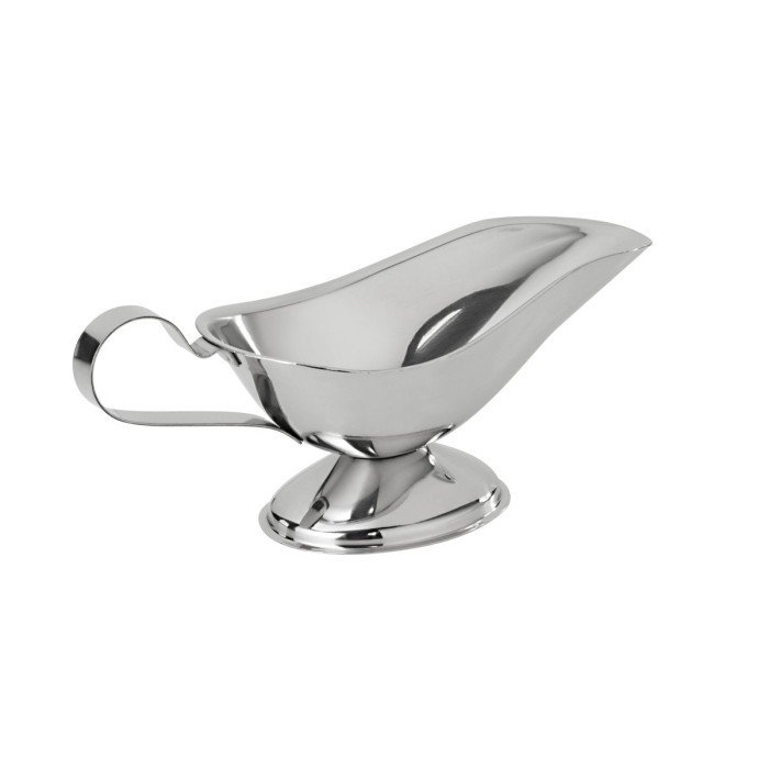 Sauce boat oval stainless steel Ø 7.7 cm