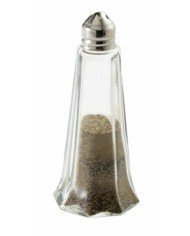 Pepper shaker transparent Ø 4.5 cm 11 cm Eiffel Tower Pro.mundi