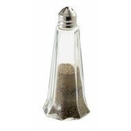 Pepper shaker transparent Ø 4.5 cm 11 cm Eiffel Tower Pro.mundi