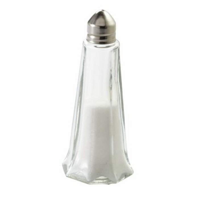 Salt shaker transparent Ø 4.5 cm 11 cm Eiffel Tower Pro.mundi