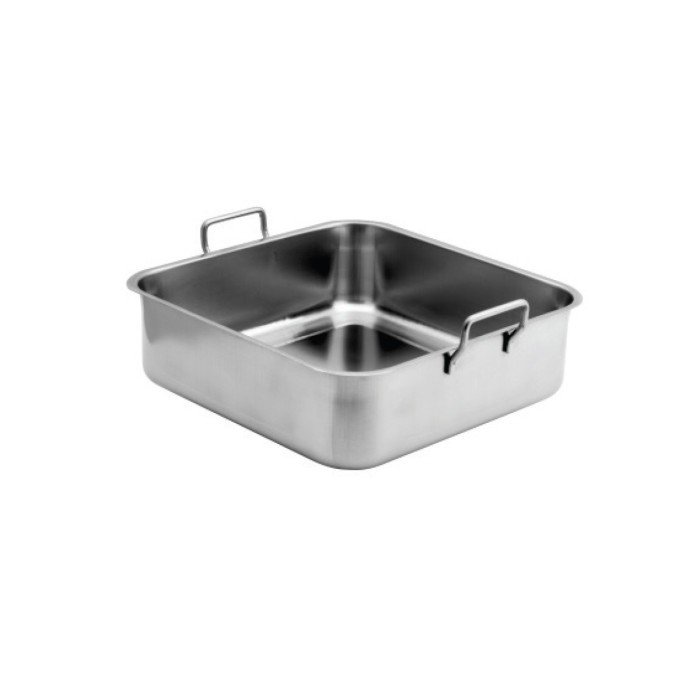 CONTAINER WITHOUT LID SQARE 4L STAINLESS STEEL BAIN MARIE 