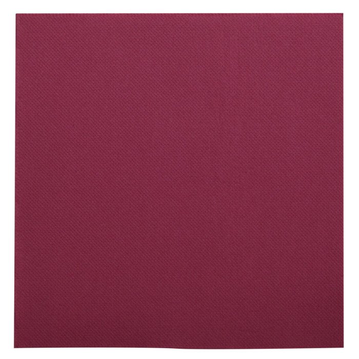 Napkin raspberry cellulose wadding 38x38 cm Lisah Pro.mundi (50 units)