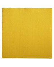 Napkin yellow cellulose wadding 38x38 cm Lisah Pro.mundi (50 units)