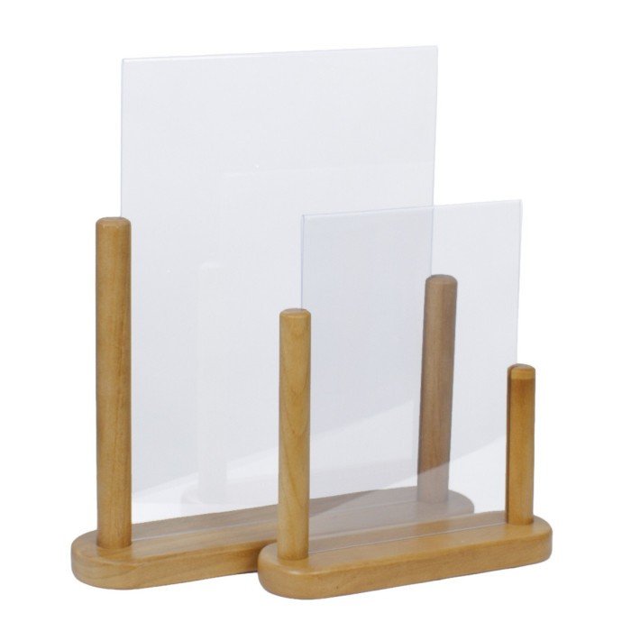 Table easel rectangular chestnut 32x27.5 cm Classique Securit