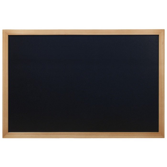 Slate rectangular black 80x60 cm Woody Securit