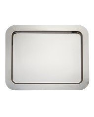 Tray 45x35 cm stainless steel Traiteur Pro.mundi