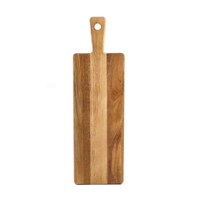 SERVING PADDLE BOARD RECTANGULAR ACACIA