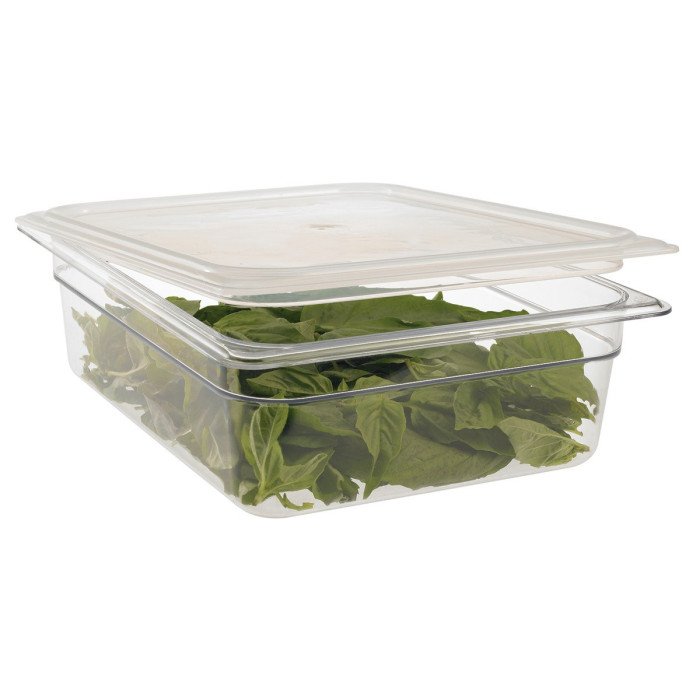 Airtight lid plastic polypropylene (pp) GN 1/2 flat Cambro