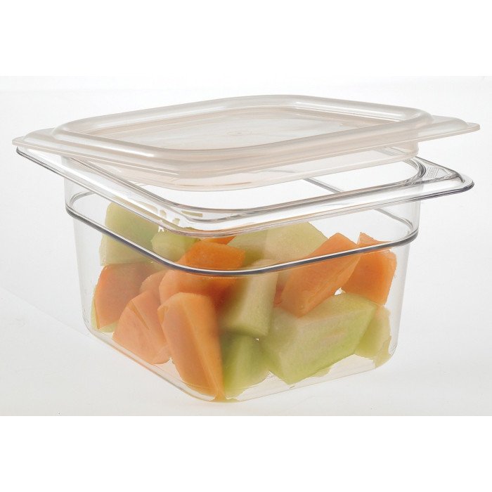 Airtight lid plastic polypropylene (pp) GN 1/6 flat Cambro