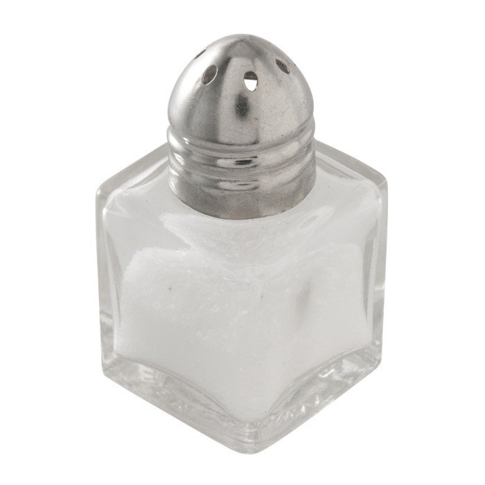 Salt shaker/pepper pot transparent Ø 2.9 cm 2.9 cm x 5.1 cm