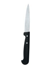 Office knife 10 cm stainless steel plastic micro-serrated
