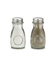 Salt shaker/pepper pot transparent Ø 5.6 cm 10.5 cm Authentic Tablecraft