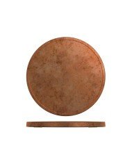 Tray round copper melamine Ø 28.5 cm Utah Copper Creative Display