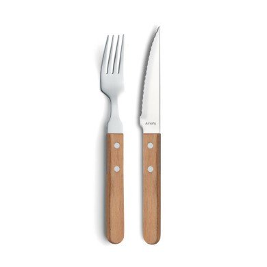 Steak knife brown 21 cm Steak Pizza