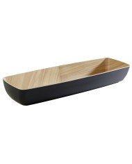 Salad bowl melamine black 53x16.2x7.5 cm 3.65 L Frida Aps 