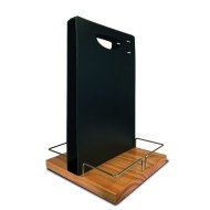 Easel accessory holder rectangular black 34x22x20 cm Securit