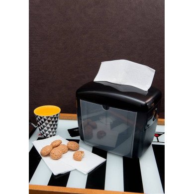 Dispenser black 20x17x14 cm