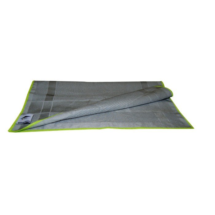 Glass cloth grey 70x42 cm Delta (2 units)
