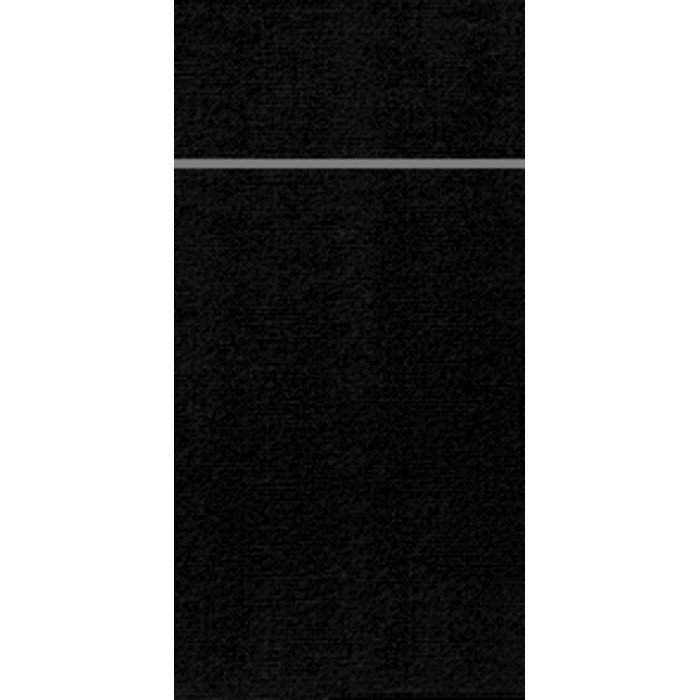 Sleeve black non-woven 24x10 cm Duniletto Duni (46 units)