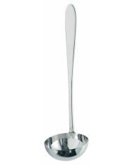 Ladle silver stainless steel 18/10 27.8x8.8x8.5 cm 