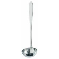Ladle silver stainless steel 18/10 27.8x8.8x8.5 cm 