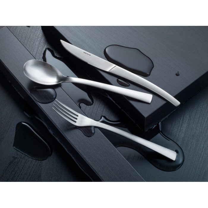 Serrated monocoque dessert knife 23.7x1.6 cm Orsay Eternum