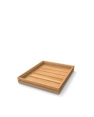 Crate oak 32.5x26.5x7.5 cm Flow Craster