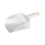 UTILITY SCOOP CLEAR L33 X W15 X H14CM 190CL POLYCARBONATE