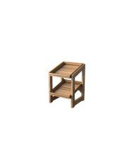 Shelf oak 30.9x32.3x44.1 cm Flow Craster