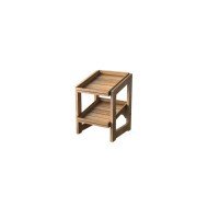 Shelf oak 30.9x32.3x44.1 cm Flow Craster