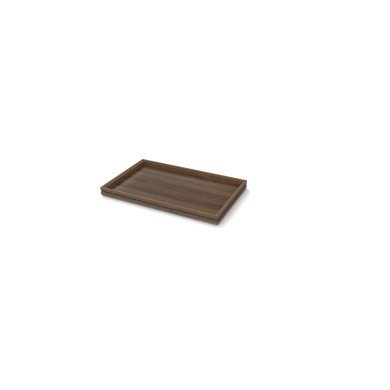 Crate walnut 53x32.5x4 cm Flow Craster