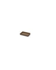 Crate walnut 26.5x16.3x4 cm Flow Craster