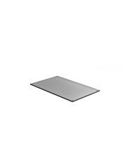 Presentation tray glass black 53x32.5x2 cm Flow Craster