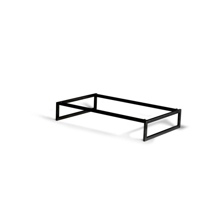 Stand for serving plinthe steel black 53x32.5x9.95 cm Flow Craster