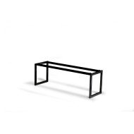 Stand for serving plinthe steel black 53x16.3x18.5 cm Flow Craster