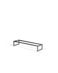 Stand for serving plinthe stainless steel 53x16.3x10 cm Flow Craster