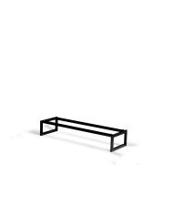 Stand for serving plinthe steel black 53x16.3x10 cm Flow Craster