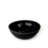 Bowl glass black Ø 28.5 cm 10 cm Tilt Craster