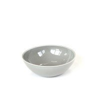 Bowl porcelain grey Ø 25 cm 8.5 cm Tilt Craster