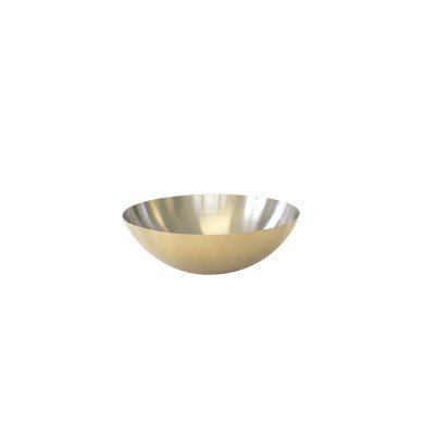 Bowl brass gold Ø 28.5 cm 10 cm Tilt Craster