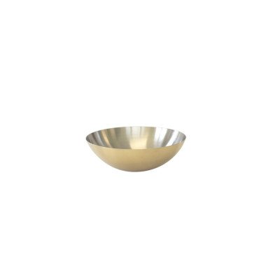 Bowl brass gold Ø 25 cm 8.5 cm Tilt Craster