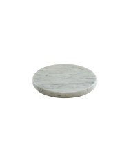 Presentation tray marble white Ø 21.8 cm 2.5 cm Tilt Craster